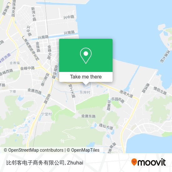 比邻客电子商务有限公司 map