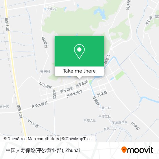 中国人寿保险(平沙营业部) map