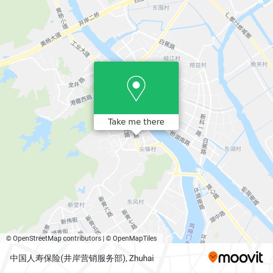 中国人寿保险(井岸营销服务部) map