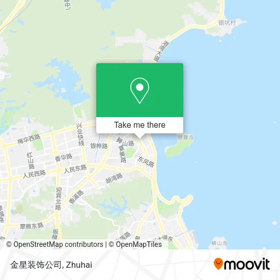 金星装饰公司 map