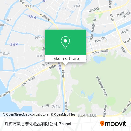 珠海市欧香斐化妆品有限公司 map