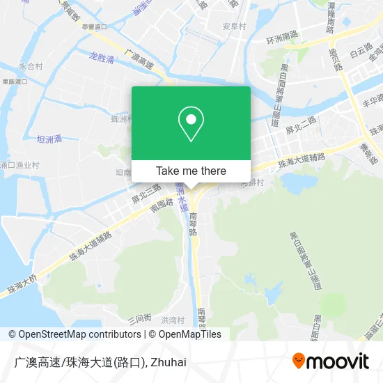 广澳高速/珠海大道(路口) map