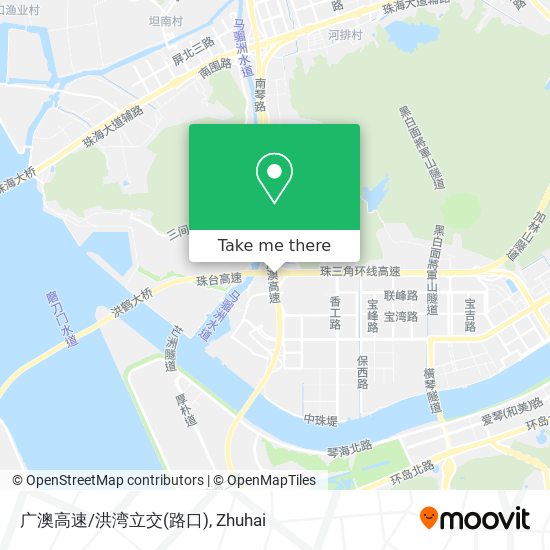 广澳高速/洪湾立交(路口) map