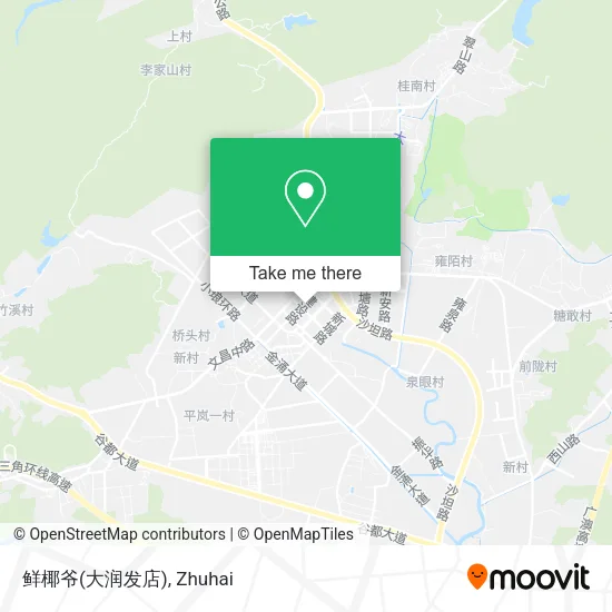 鲜椰爷(大润发店) map