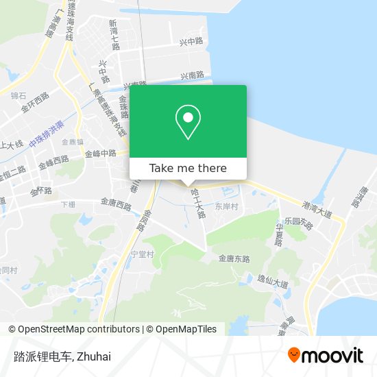 踏派锂电车 map
