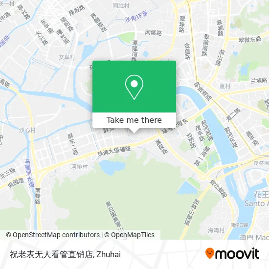 祝老表无人看管直销店 map