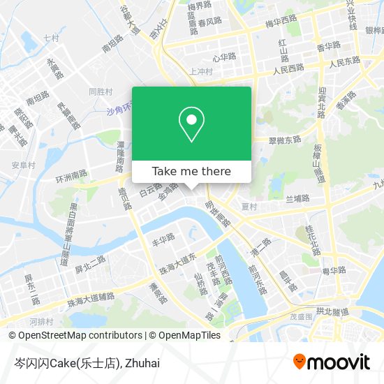 岑闪闪Cake(乐士店) map