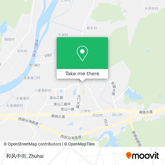 和风中街 map