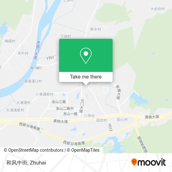 和风中街 map