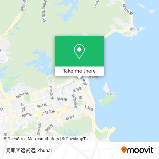 元顺客运货运 map
