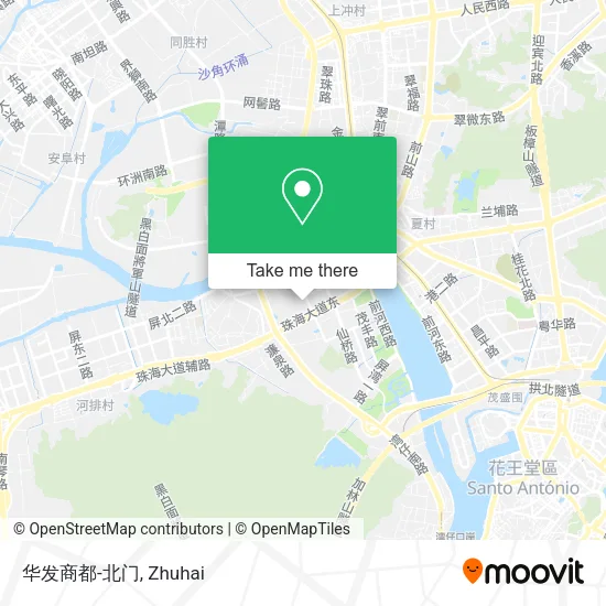 华发商都-北门 map