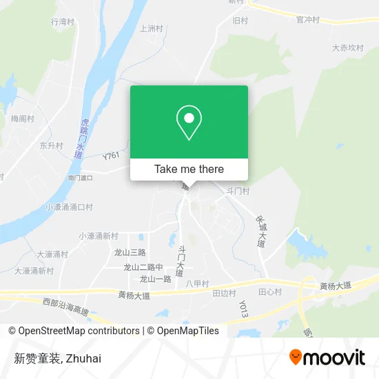 新赞童装 map