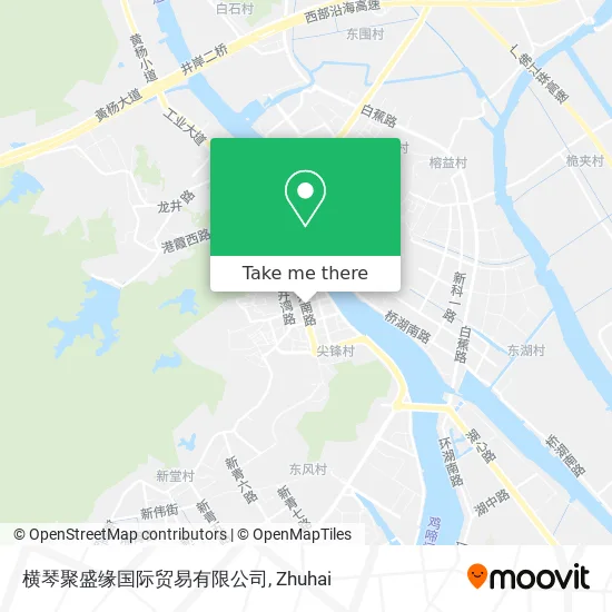 横琴聚盛缘国际贸易有限公司 map