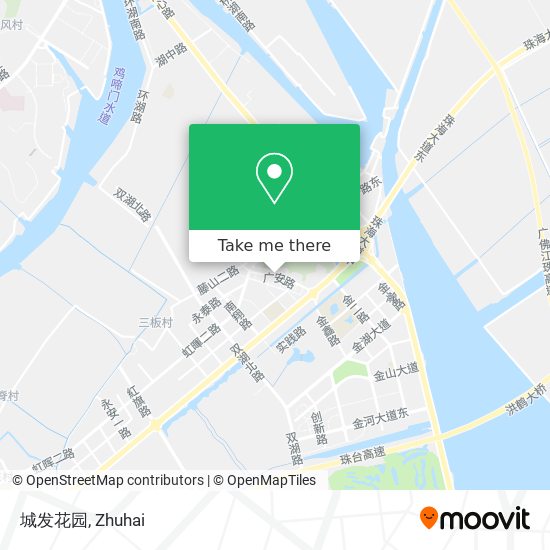 城发花园 map