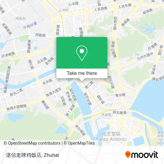 湛信老牌鸡饭店 map