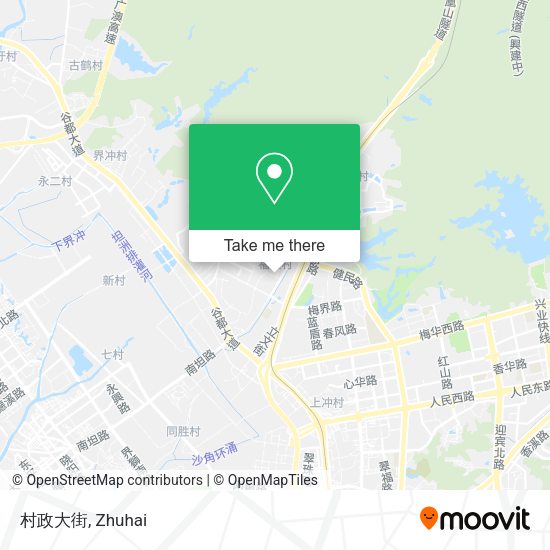 村政大街 map