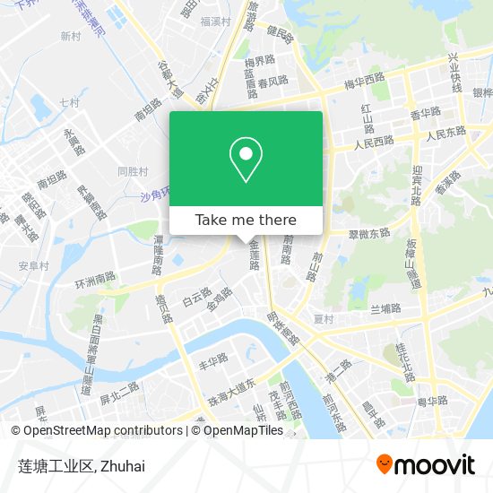 莲塘工业区 map