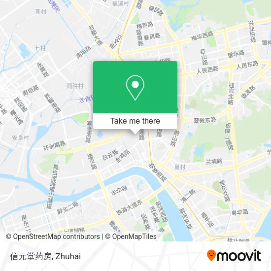 信元堂药房 map