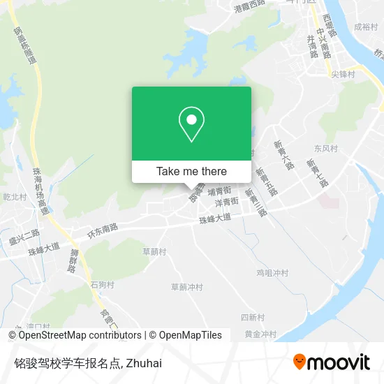 铭骏驾校学车报名点 map