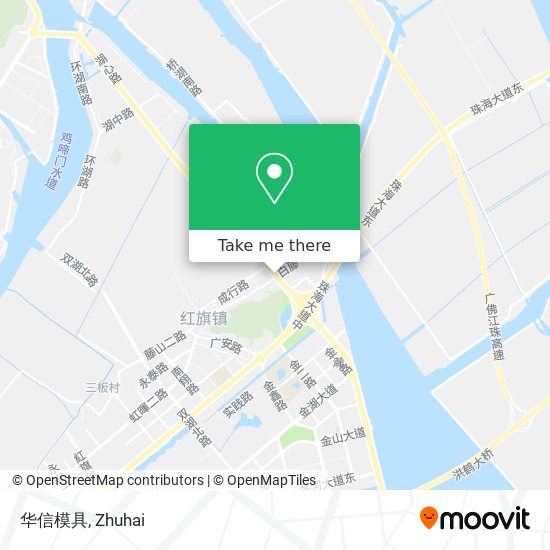华信模具 map