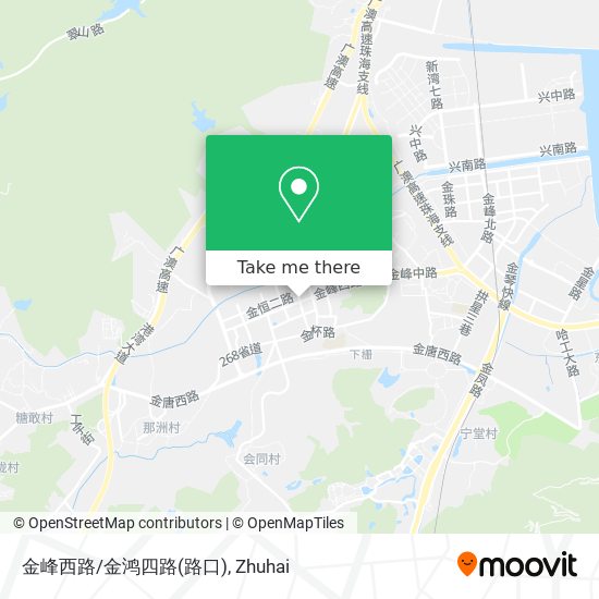 金峰西路/金鸿四路(路口) map