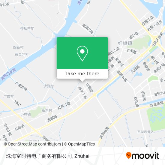 珠海富时特电子商务有限公司 map
