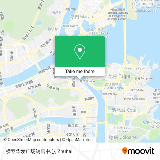 横琴华发广场销售中心 map