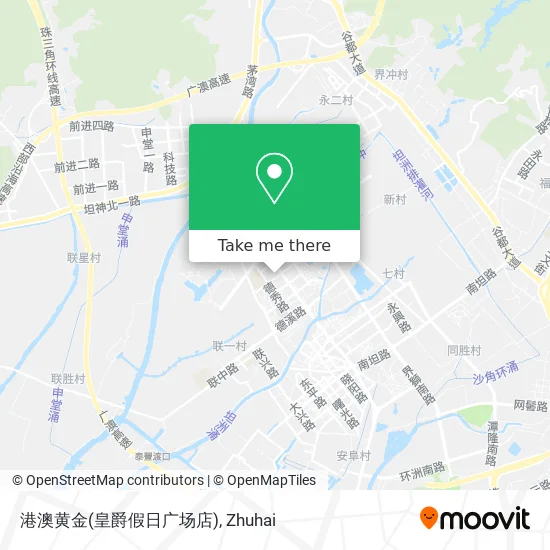 港澳黄金(皇爵假日广场店) map