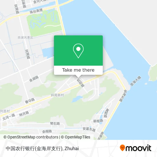 中国农行银行(金海岸支行) map