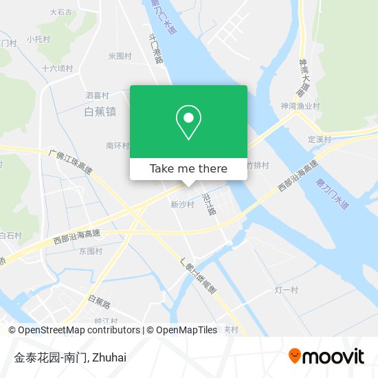 金泰花园-南门 map