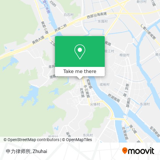 申力律师所 map
