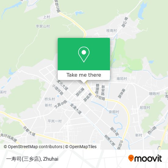 一寿司(三乡店) map