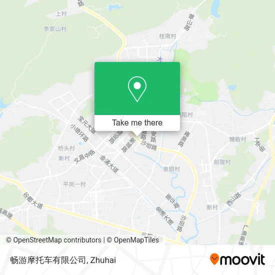 畅游摩托车有限公司 map