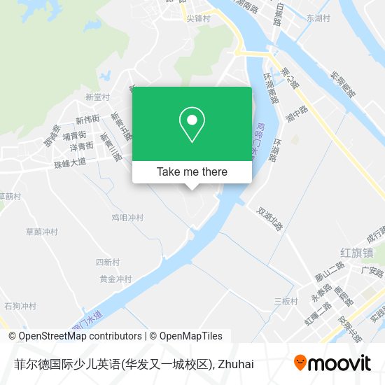 菲尔德国际少儿英语(华发又一城校区) map