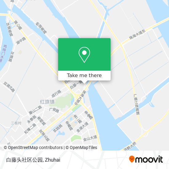白藤头社区公园 map