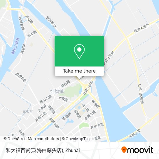 和大福百货(珠海白藤头店) map