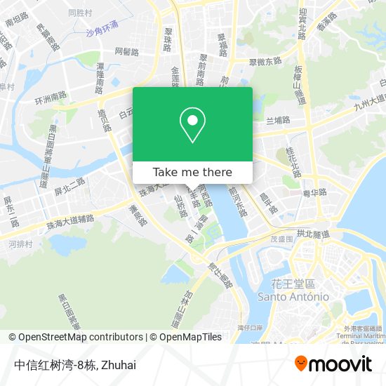 中信红树湾-8栋 map