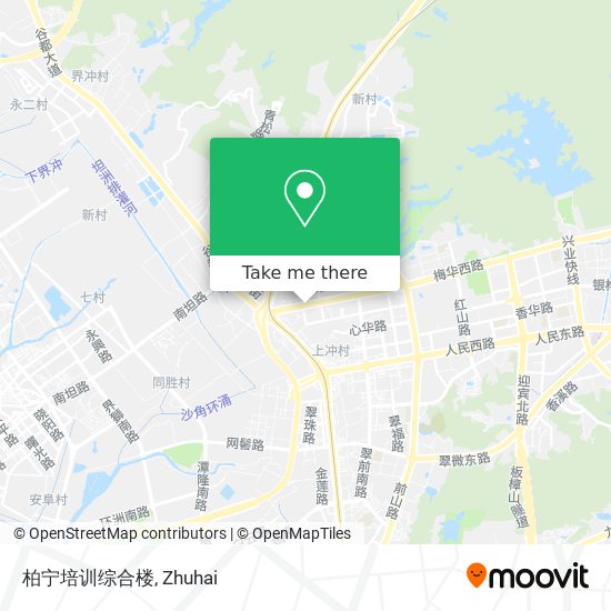 柏宁培训综合楼 map