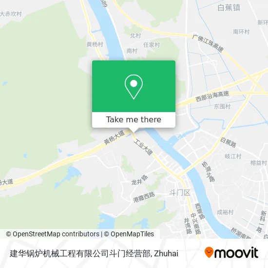 建华锅炉机械工程有限公司斗门经营部 map