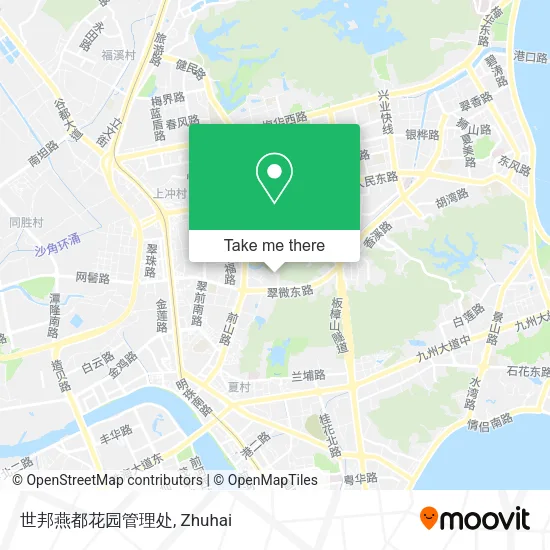 世邦燕都花园管理处 map