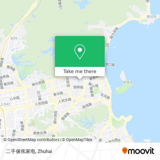 二手傢俬家电 map