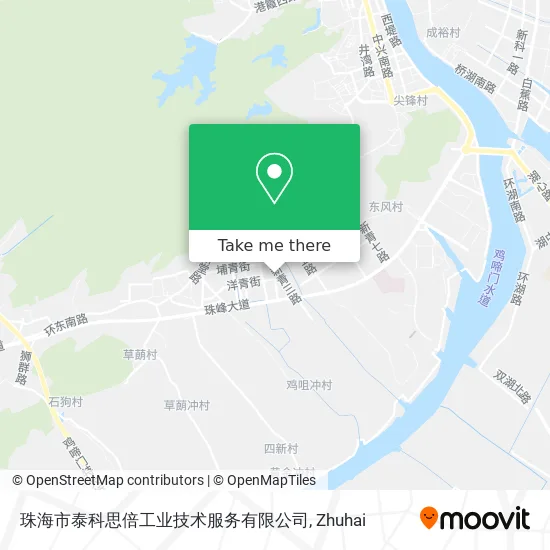 珠海市泰科思倍工业技术服务有限公司 map
