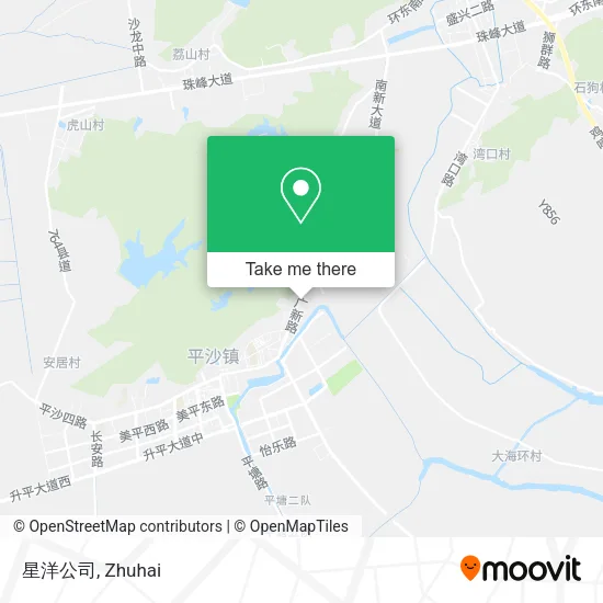 星洋公司 map