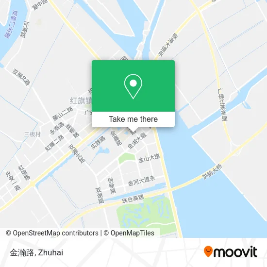 金瀚路 map