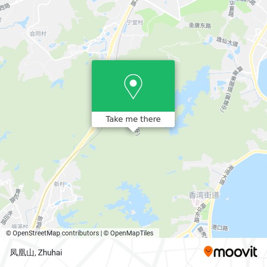 凤凰山 map
