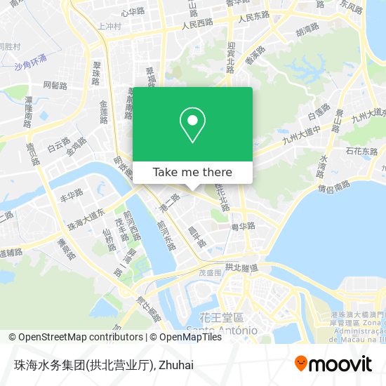 珠海水务集团(拱北营业厅) map