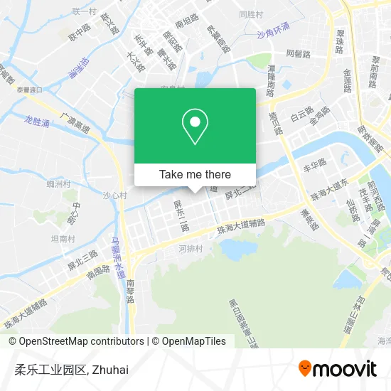 柔乐工业园区 map
