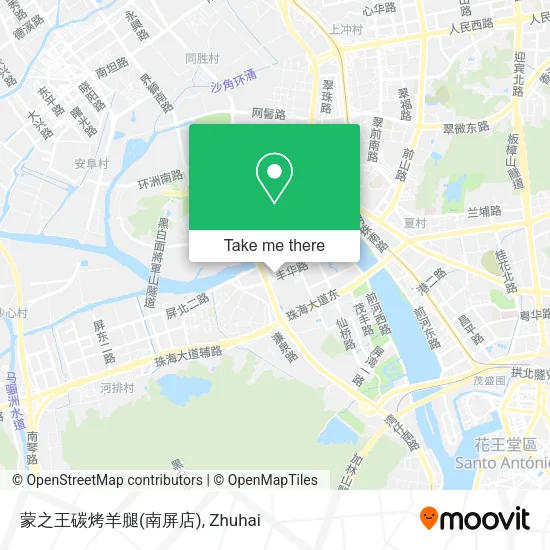 蒙之王碳烤羊腿(南屏店) map