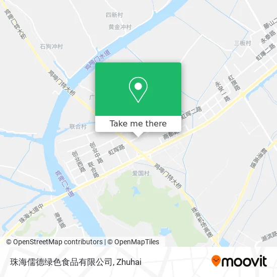珠海儒德绿色食品有限公司 map