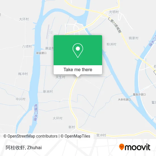 阿桂收虾 map